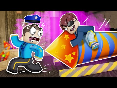 роблокс - ПИРОМАН (бандитская история про фейерверки)