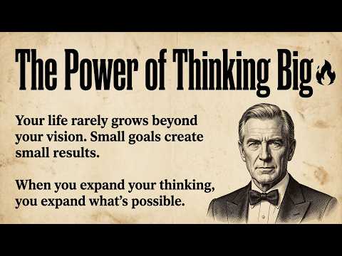 The Power of Thinking Big ๐ฅ| Improve English Fluency | English Graded Reader