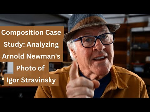Composition Case Study: Analyzing Arnold Newman's Photo of Igor Stravinsky
