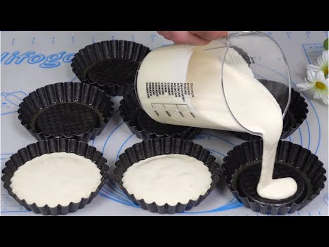 Mini Pizzas with Liquid Dough! No Kneading! 4 Toppings That Wowed My Friends!!