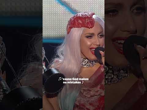 Lady Gaga sings “Born This Way” at the 2010 #VMAs