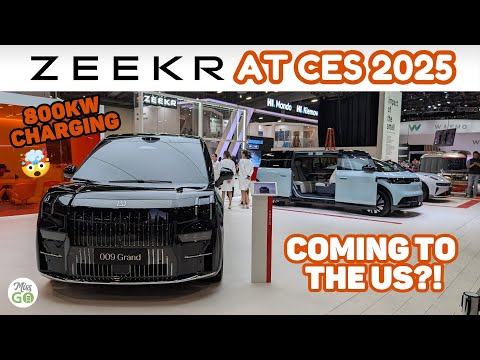 Zeekr Design & Tech Interview at CES 2025 (Mix, 009 Grand, & 001FR)