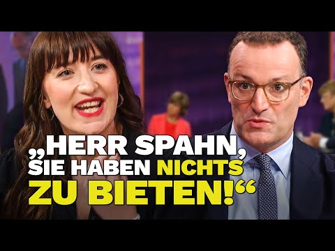 Konfrontation Bei Illner: Heidi Reichinnek GRILLT Jens Spahn!