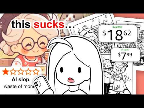 AI coloring books got even worse...