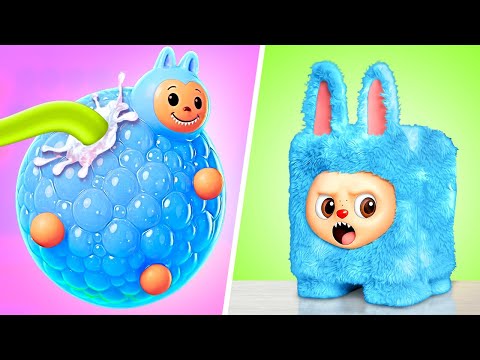 Square or Circle Labubu? π€―β¨ Funny DIY Crafts & Crazy Cardboard Hacks! π₯