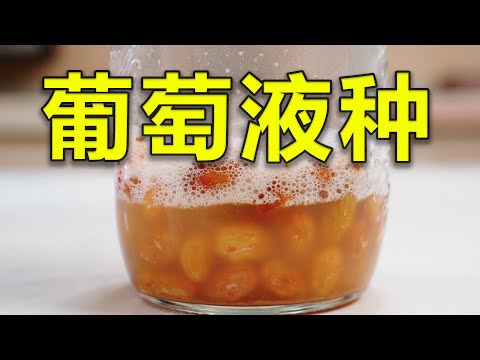 一把葡萄干变身成天然酵母，做出的面包更好吃了！