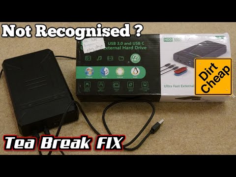 Very CHEAP 3TB External Hard Drive - Can I FIX it?