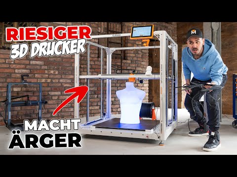 ELEGOO Orange Storm GIGA | Huge 3D printer, THAT'S WHY it's so affordable!