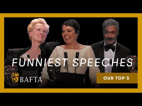 Meryl Streep, Olivia Colman, Taika Waititi and more... 😂 | Top 5 hilarious BAFTA speeches