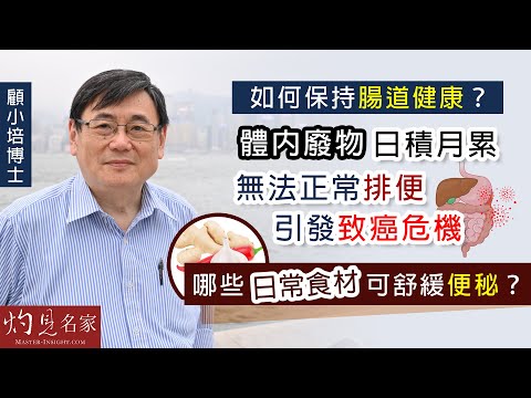 【字幕】顧小培博士：如何保持腸道健康？體內廢物日積月累 無法正常排便 引發致癌危機 哪些日常食材可舒緩便秘？《預防勝於治療》（2022-05-22）