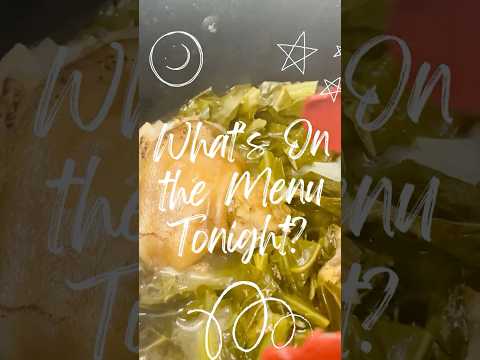 What's On the Menu Tonight?