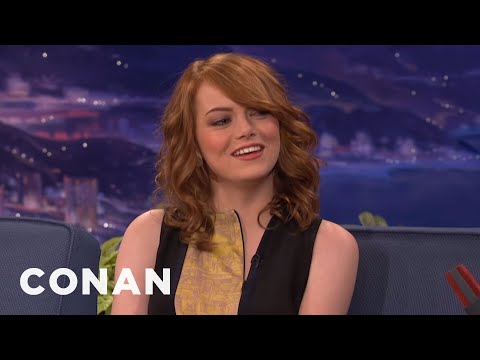 Emma Stone Is Funnier As A Redhead | CONAN on TBS