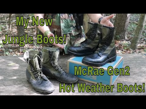 After 40 Years I Finally Replaced My Jungle Boots!