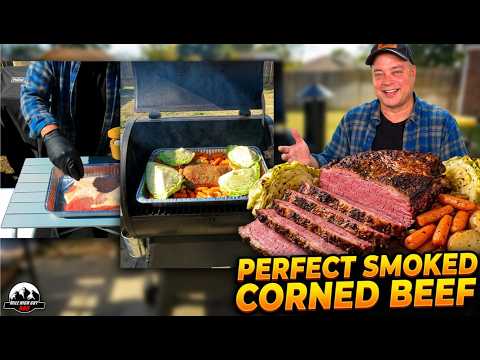 Make The Perfect Smoked Corned Beef Brisket (Past Video)