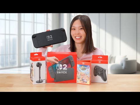 NINTENDO SWITCH 2 IS SO FUN!! | Unboxing & First Impressions