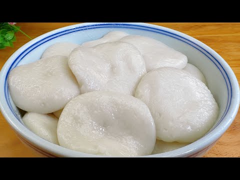 Hollow Tangyuan: A New Way to Use Glutinous Rice Flour ! 空洞のタンユアン：もち粉の新しい使い方！속이 빈 탕원: 찹쌀가루의 새로운 활용법!