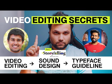 Storytelling Masterclass - Video Sound & Typeface - Pt. 2