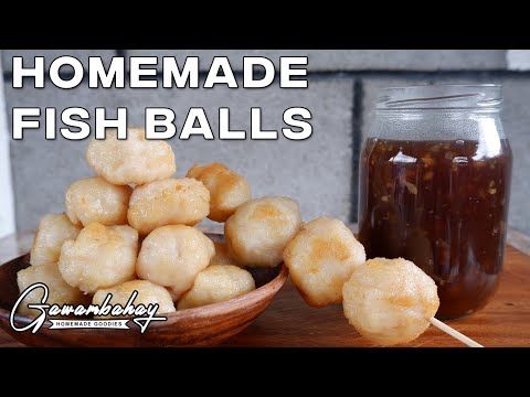 Pinakamasarap na Fish Ball at Manong Sauce Recipe | Gawambahay Ep5