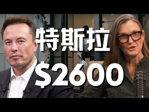 马斯克高呼握紧你的特斯拉股票！Optimus将让GDP升10倍！Cathie Wood重申2600美元目标价!