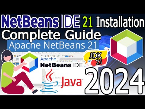 How to install NetBeans IDE 21 on Windows 11 [ 2024 Update ] Complete Installation & Demo Java Code