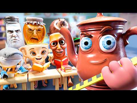 TATATATA SAHUR at SCHOOL? Italian Brainrot Animation