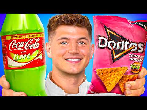 Tasting Rare Snacks And Drinks