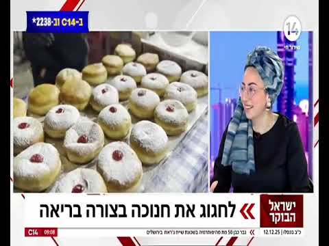 האוכל משפיע לנו על הנפש! ערוץ 14 אליה בנימיני 12.12.25
