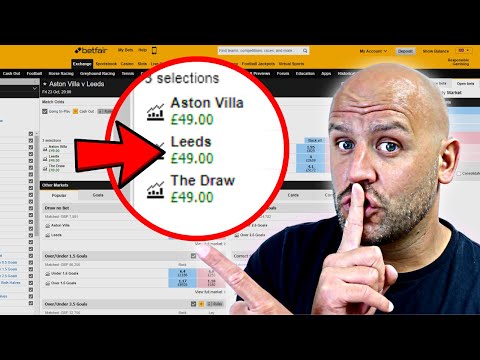 I Made £49 Profit BEFORE KICKOFF - Betfair Football Trading