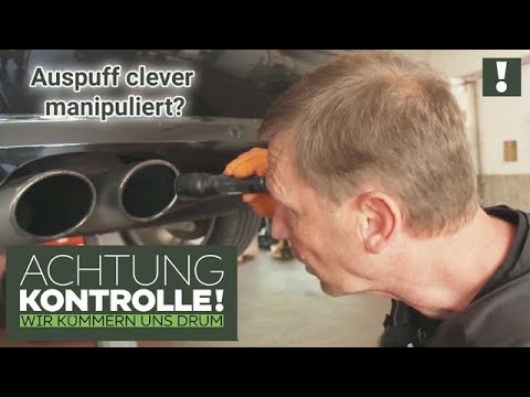 Auspuff CLEVER manipuliert? Verkehrspolizei prüft bei TUNINGTREFFEN! | Achtung Kontrolle