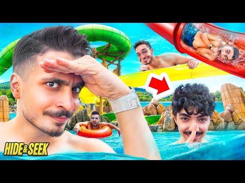 توی استخر عمومی قایم موشک بازی کردیم🤣🌊