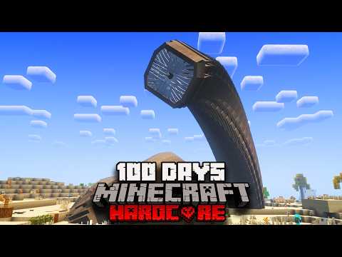 100 Days In A Desert Apocalypse In Minecraft Hardcore