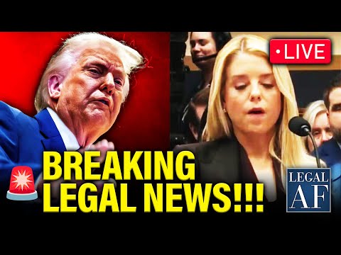 LIVE: Bondi EXCORIATED UNDER OATH on Epstein Files and MORE | Legal AF