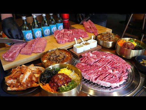 반주하려다 만취하고 가는 고기 맛집! 6곳 영상 몰아보기 / Real Korean style BBQ! / Korean street food
