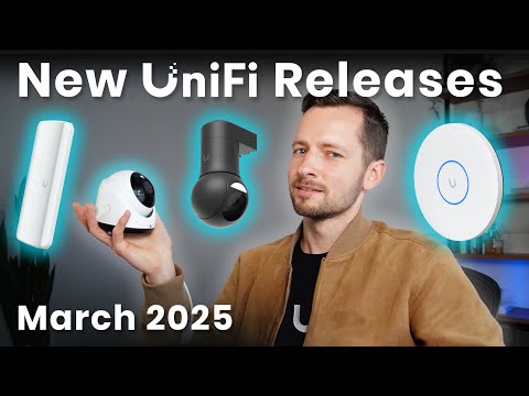 New UniFi Products for March 2025 | Ubiquiti WiFi, XG Switching, & G6 Cameras