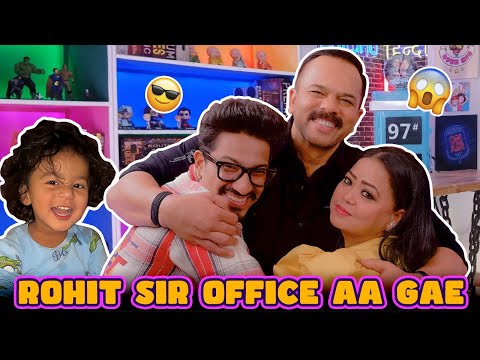 Rohit Sir Office Aa Gae 🏤 🤗 | Bharti Singh | Haarsh Limbachiyaa | Golla