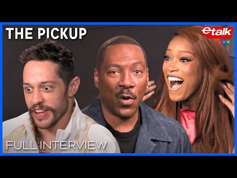 Keke Palmer & Pete Davidson react to Eddie Murphy's review of them | 'The Pickup' Cast Interview