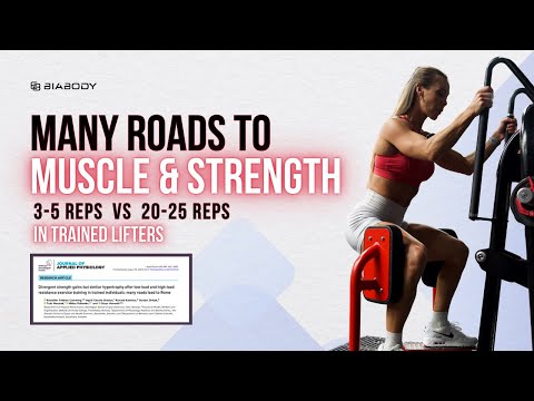 3–5 reps vs. 20–25 reps — which training style works best for muscle growth?