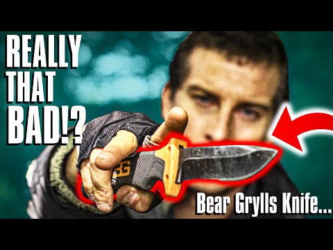 Is The Bear Grylls Knife Actually the Worst ever made?? We found out!