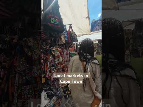 What a local market is like in Cape Town