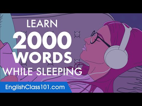 English Conversation: Learn while you Sleep with 2000 words