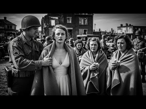 "Comfort" Women Forced to Serve German Soldiers—They Cried When Americans Covered Them and Fed Them