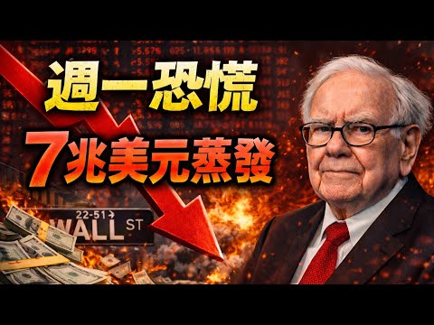 華倫·巴菲特：【週一恐慌】7兆美元崩盤，已悄然引爆「無聲擠兌」