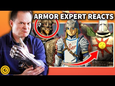 Armor Expert Reacts To Video Game Arms & Armor