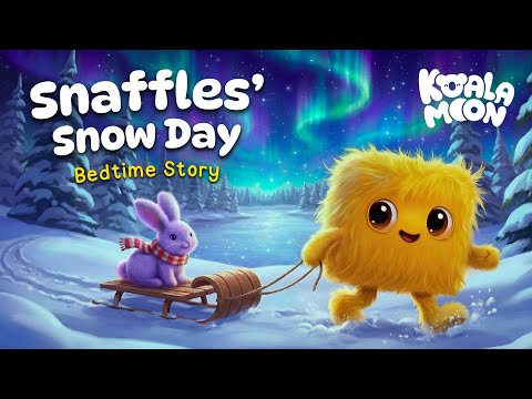 Snaffles' Snow Day ❄️ Winter Bedtime Story for Kids 💤