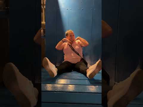 I look so small sitting in this giant chair! 😂