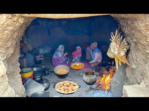 Iran’s Nomadic Life Routine: Cooking Persian “Offal” Food Local Style