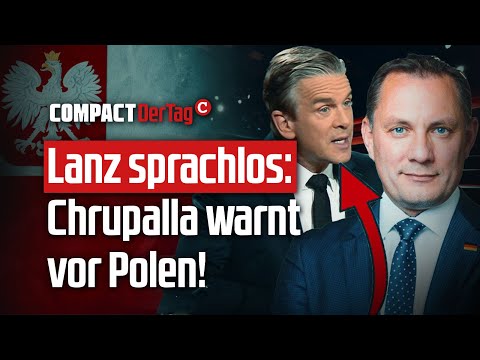 Lanz sprachlos: Chrupalla warnt vor Polen!💥