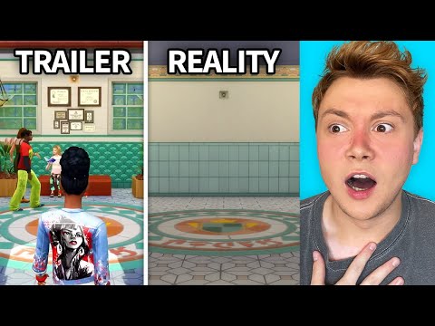 Reacting To The Worst Downgrades From Sims 4 Trailers To Release