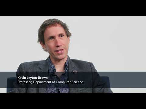 Royal Society of Canada 2023: Kevin Leyton-Brown