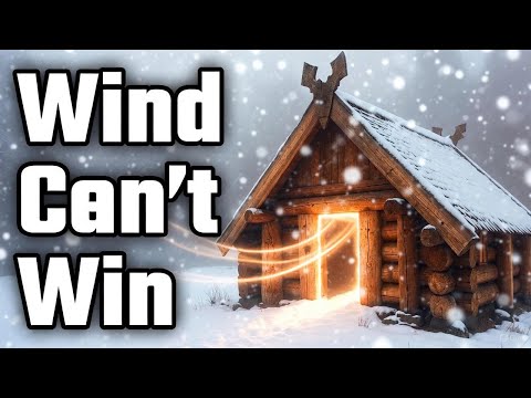 The Viking Trick That Stopped Freezing Drafts Without Sealing Your Home